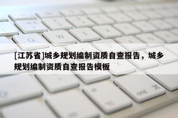 [江蘇省]城鄉規劃編制資質自查報告，城鄉規劃編制資質自查報告模板