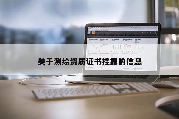 關于測繪資質證書掛靠的信息