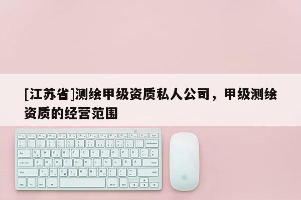 [江蘇省]測繪甲級資質私人公司，甲級測繪資質的經營范圍