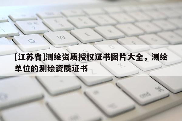 [江蘇省]測繪資質授權證書圖片大全，測繪單位的測繪資質證書