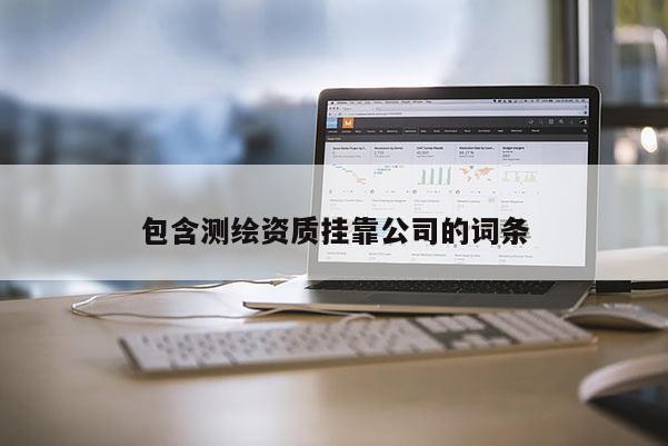 包含測繪資質掛靠公司的詞條